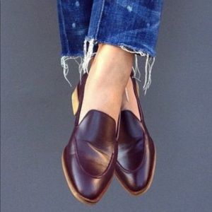 Everlane Modern Loafer Mule - Oxblood - NEW
